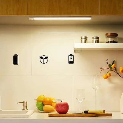 【Tiktok Top Seller】Led Motion Sensor Cabinet Light for Fall, under Cabinet Closet Light, Waterproof LED Strip Light for Kitchen, Bathroom, Closet, Hallway, Stairway & Garage, Wall Mounted LED Lights for Home, LED Lights Bedroom, Summer Essentials
