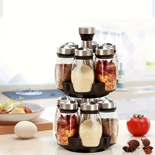 2-Tier Rotating Spice Organizer